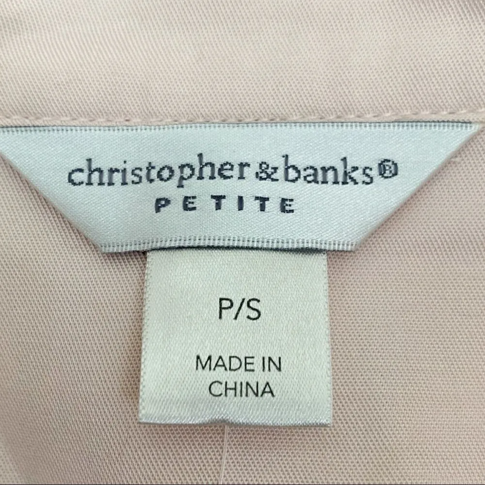 NWT Christopher & Banks 100% Lyocell Women’s Lightweight Jacket, Sz Small - Image 8