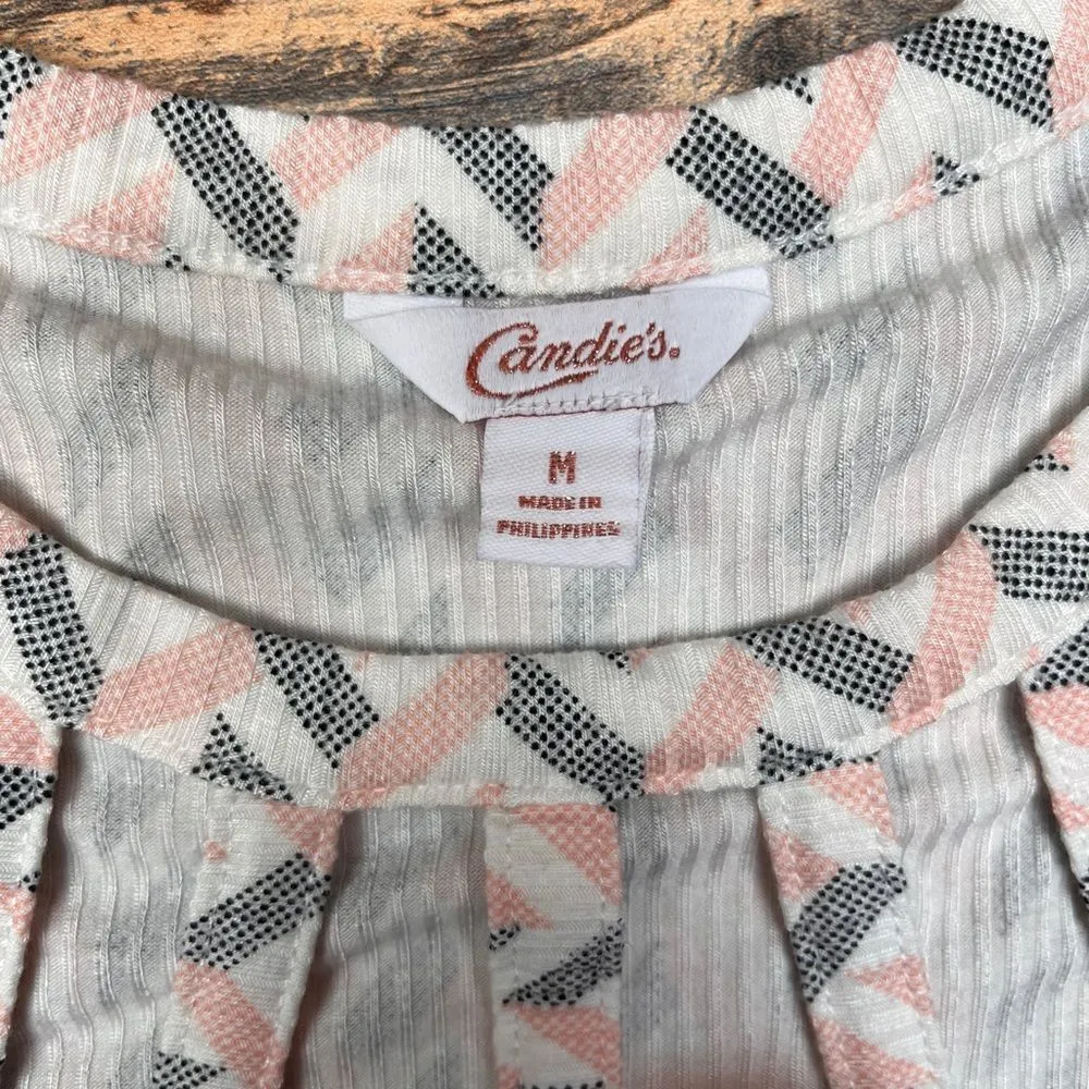 Candie's® Cut-Out Ladder Neckline Top - Image 6