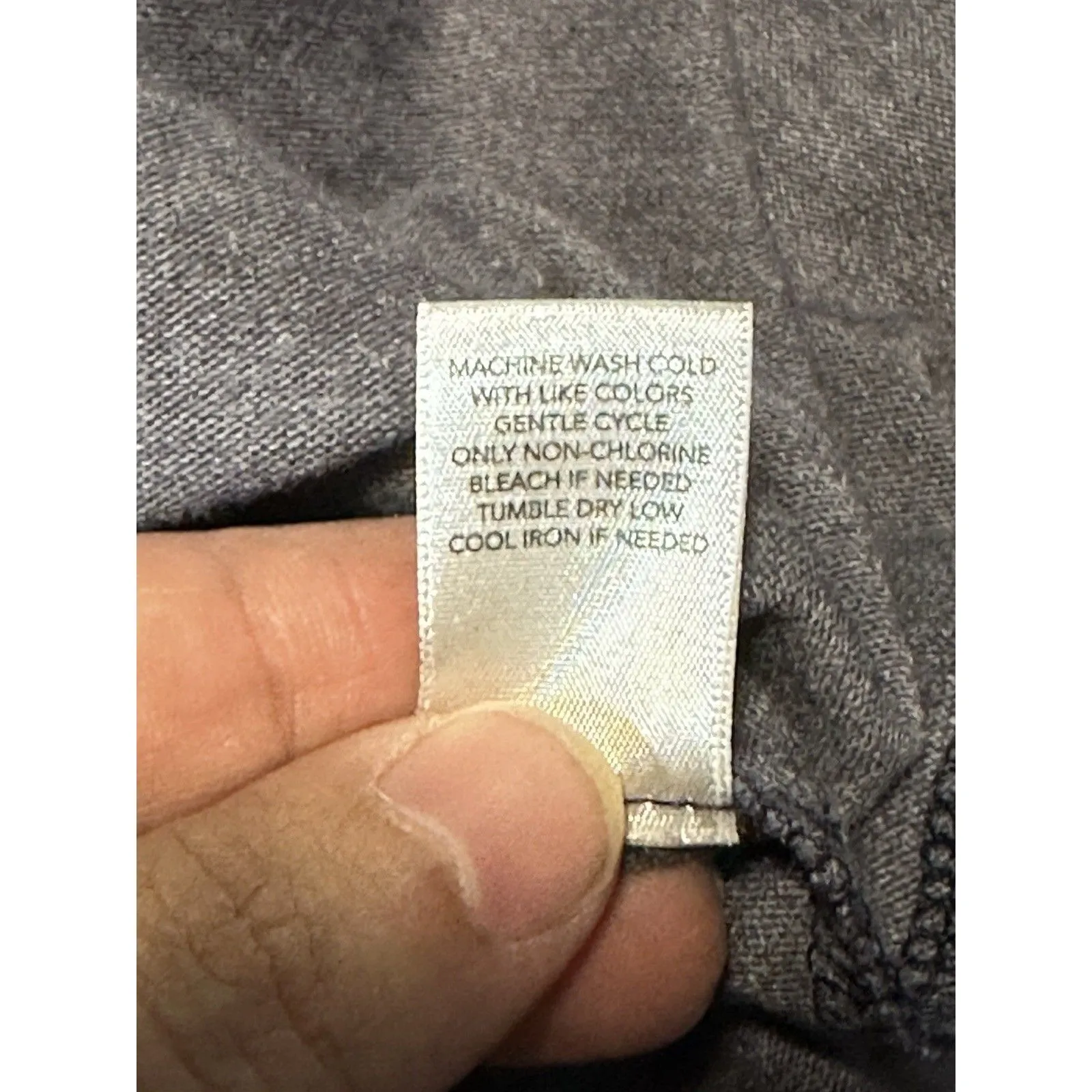 Christopher & Banks Blue & White Striped 3/4 Sleeve Top P/XL Size undefined - Image 10