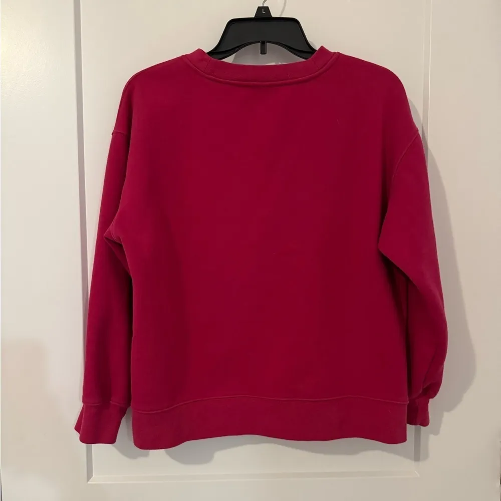 Fabletics Pink Crew Neck Sweatshirt - Image 2