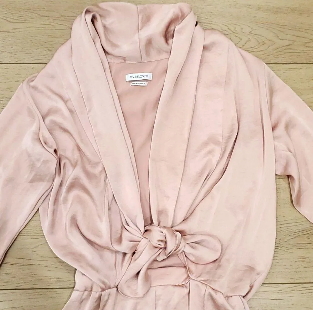 Revolve OverLover Satina Jumpsuit In Pink- Sold Out Online! - Image 5