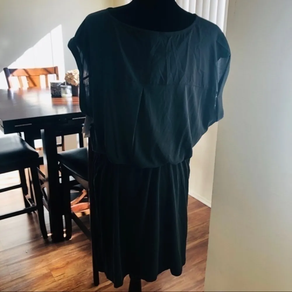 Bar III Tie Front Cuffed Sleeves Sheath Mini Dress - Image 5