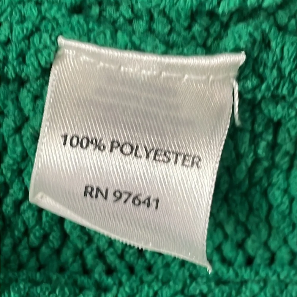 J.Jill Green Cable Knit Sweater - Image 5