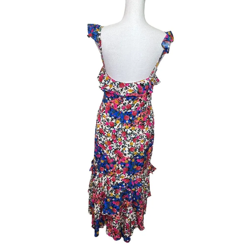 Majorelle NWT Nolita Midi Dress Women’s Size XL Floral Adjustable Strap - Image 5