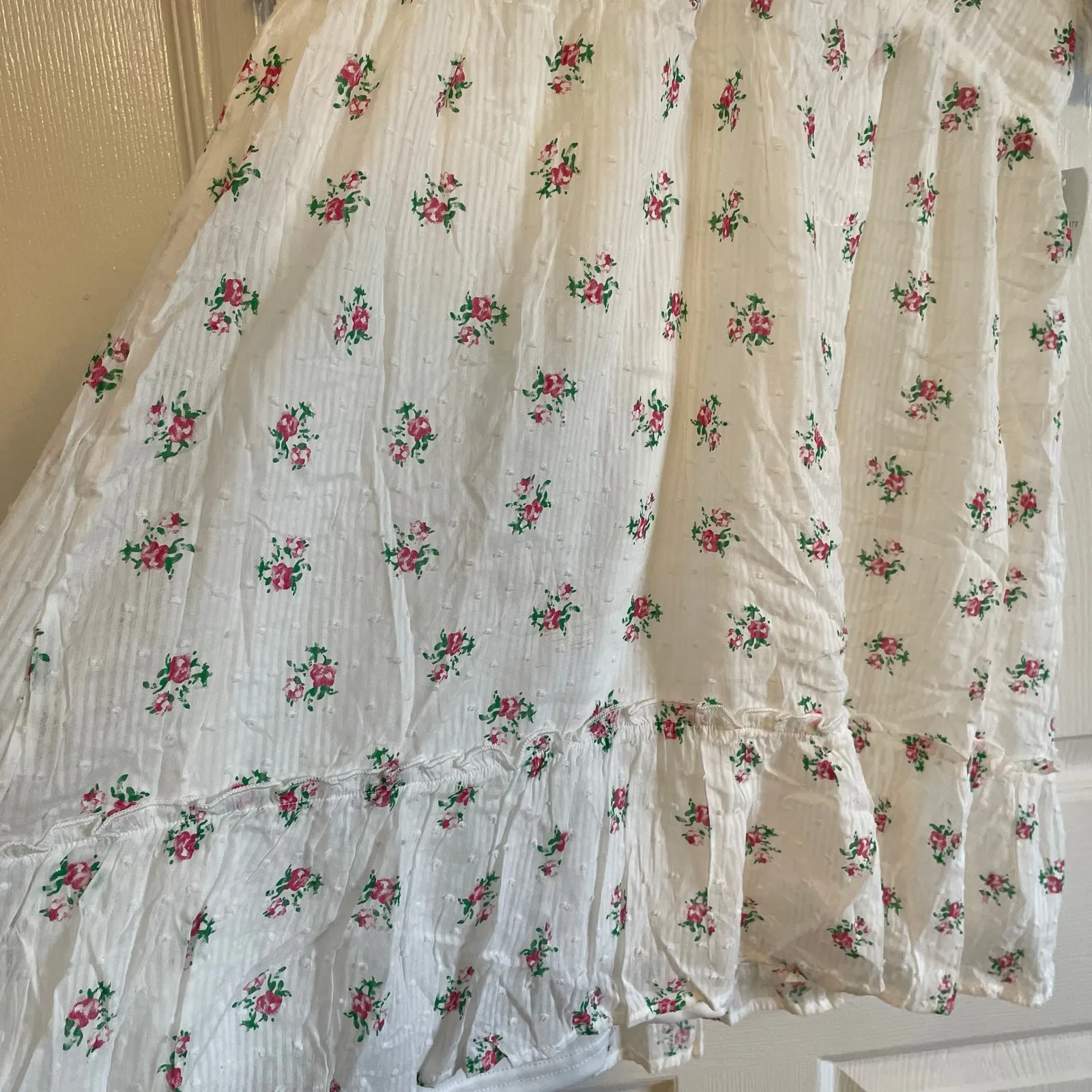 NWT Altar’d State babydoll, puff sleeved dress size XL - Image 16