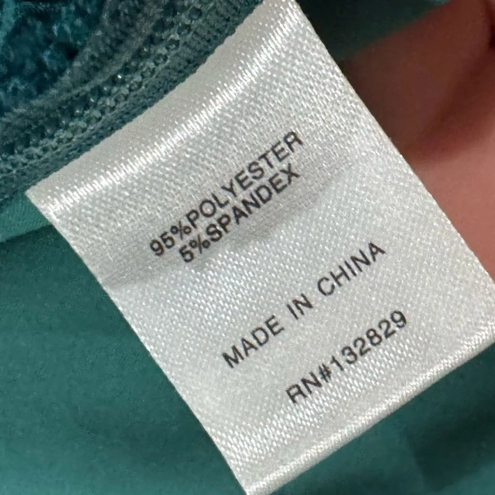 Revolve More To Come Cyntia Twist Front Top in Teal Women’s Small Green - Image 3