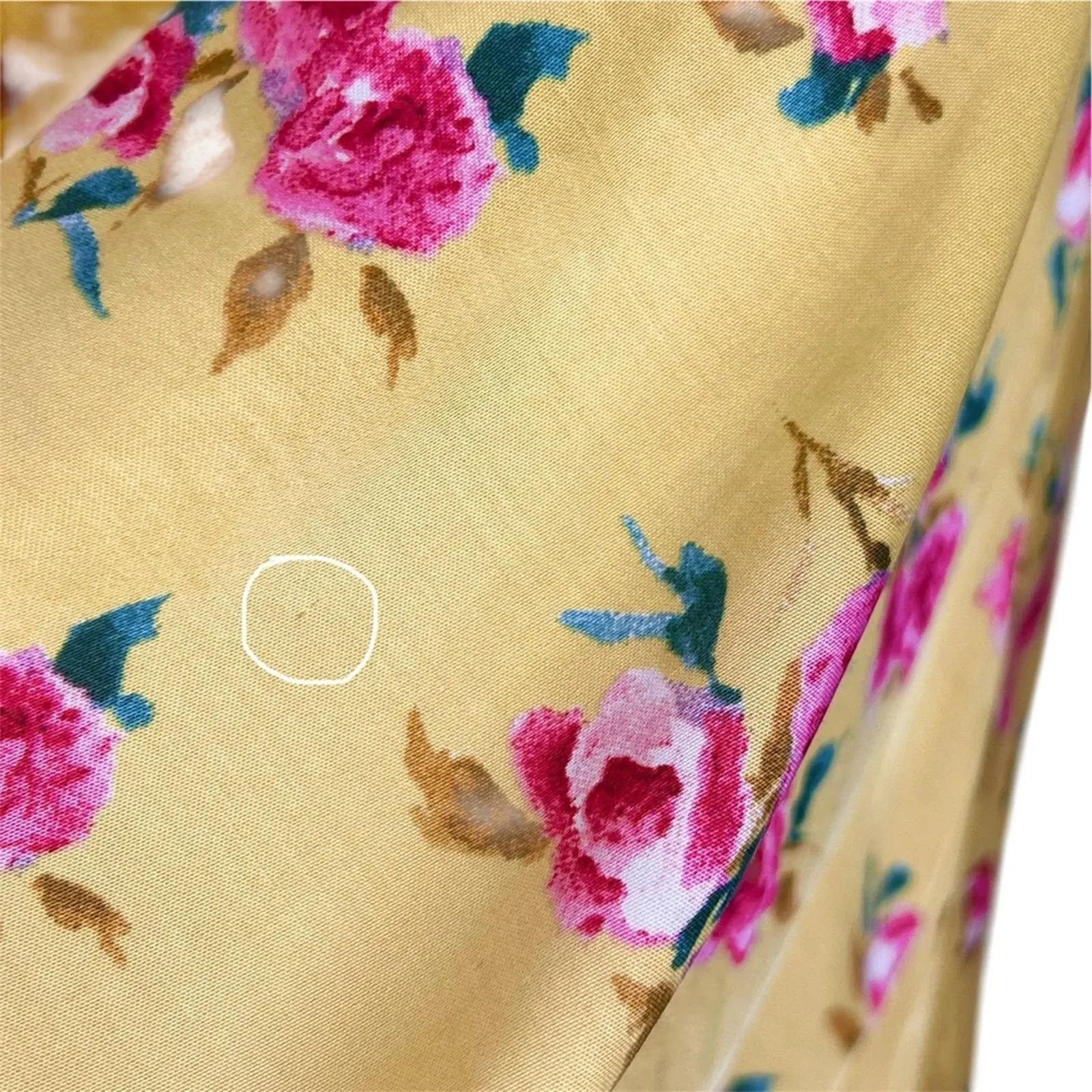 NEW Zara The Safia Floral Yellow Satin Slip Dress Large Blogger Fave - Image 6