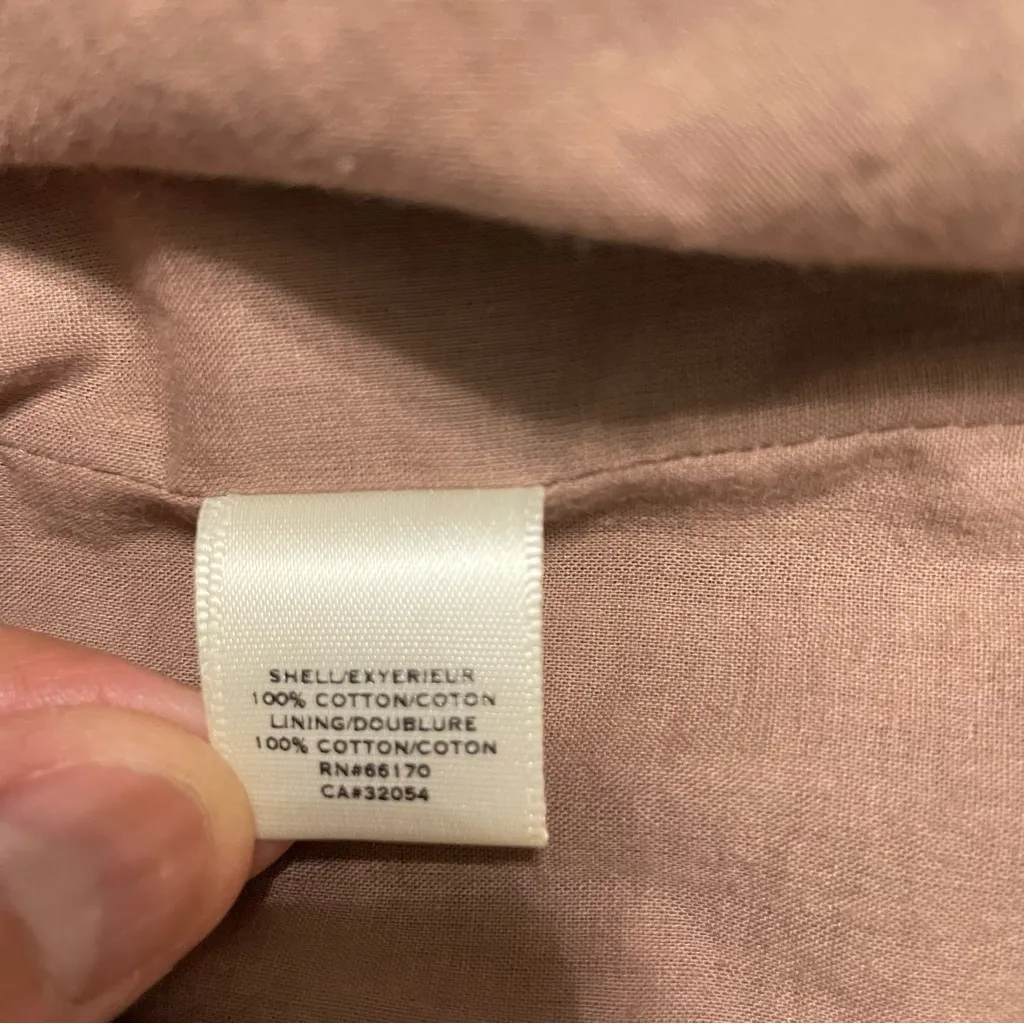 MOULINETTE SOEURS Brown Lace Pleated Detail Cotton Dress 2 Anthropologie - Image 12