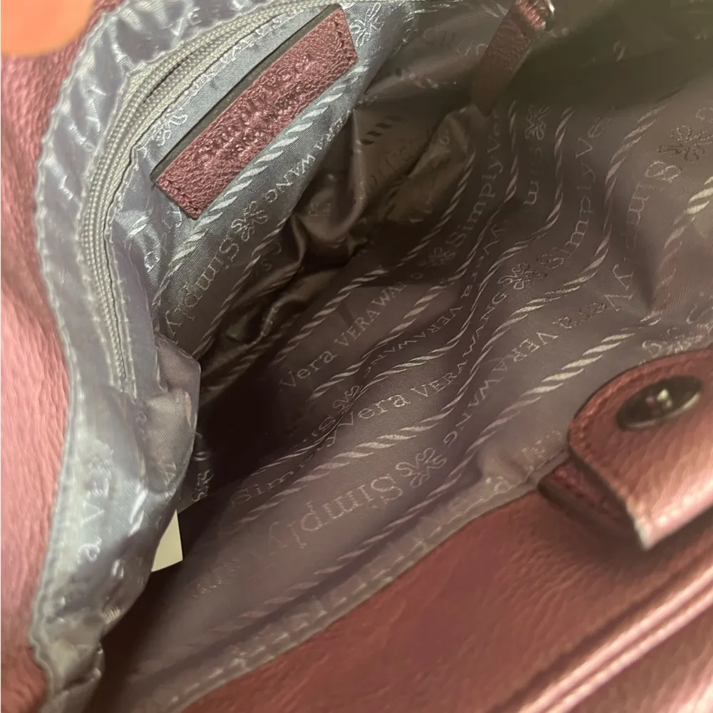 🔥 Vera Wang Purplish Metallic crossbody - Image 10