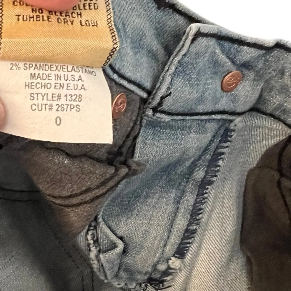 Plastic by GLY‎ Jeans nwt Size 0 - Image 8