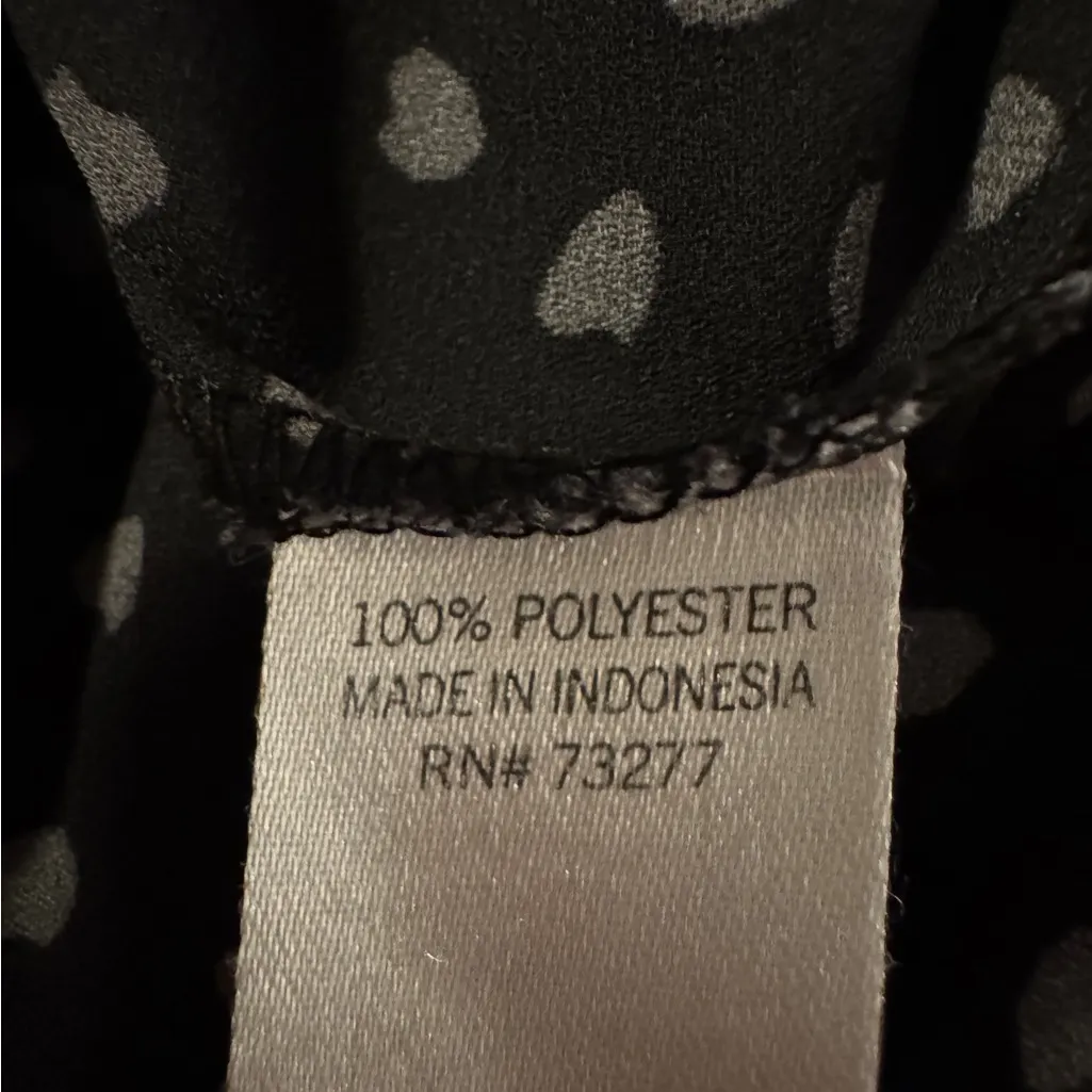 EVRI Women's Blue Patterned Blouse Size 1X - Image 4