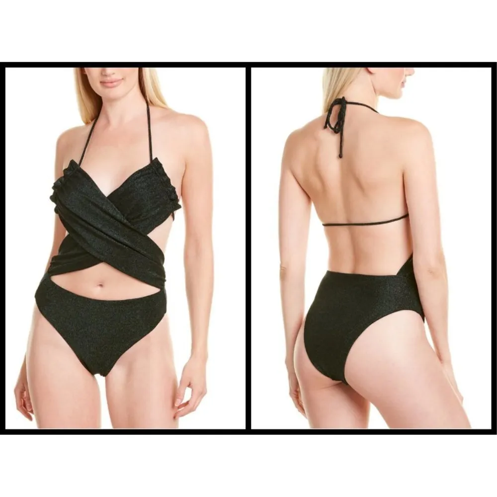 💕DEVON WINDSOR💕 Astrid Full Piece Midnight Green ~ One-Piece Swimsuit S NWT - Image 8