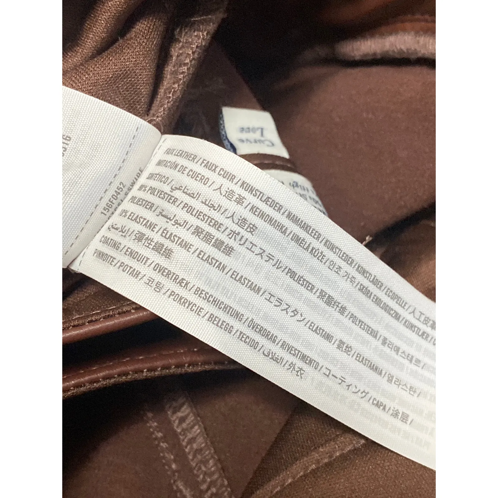 Abercrombie & Fitch The 90s Straight Ultra High Rise Brown Trousers Pants Size 6 - Image 5