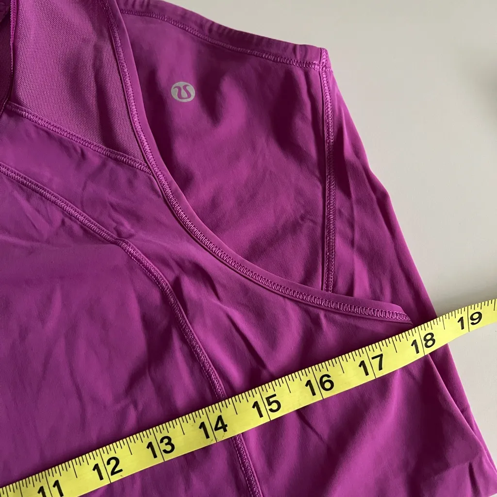 Women’s Lululemon Athletica Sculpt Tank Regal Plum Purple Sleeveless Workout Top - Image 6