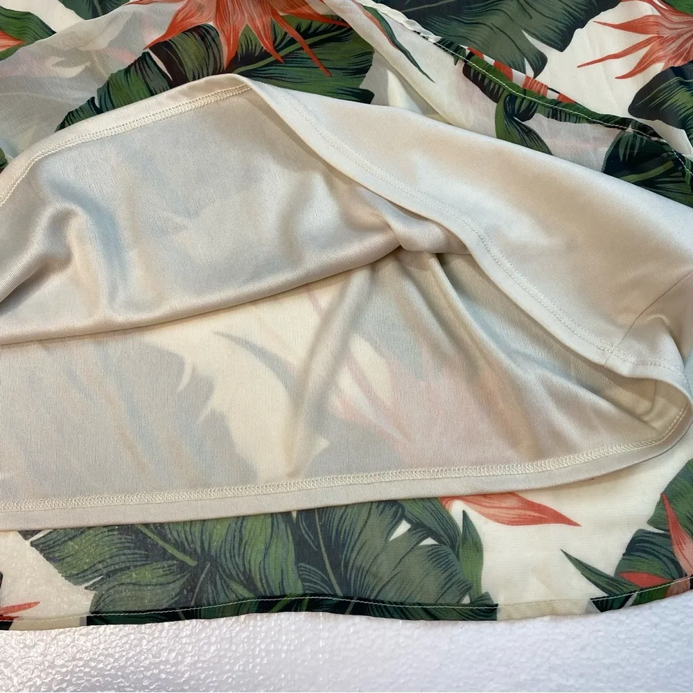 Show Me Your MuMu Birds of Paradise Gomez Shift Swing Dress Size X-Small 17"x32" - Image 10