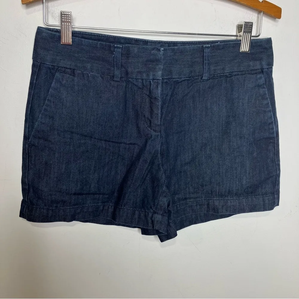 Ann Taylor‎ Loft the riviera short dark wash denim shorts women’s size 0 - Image 3