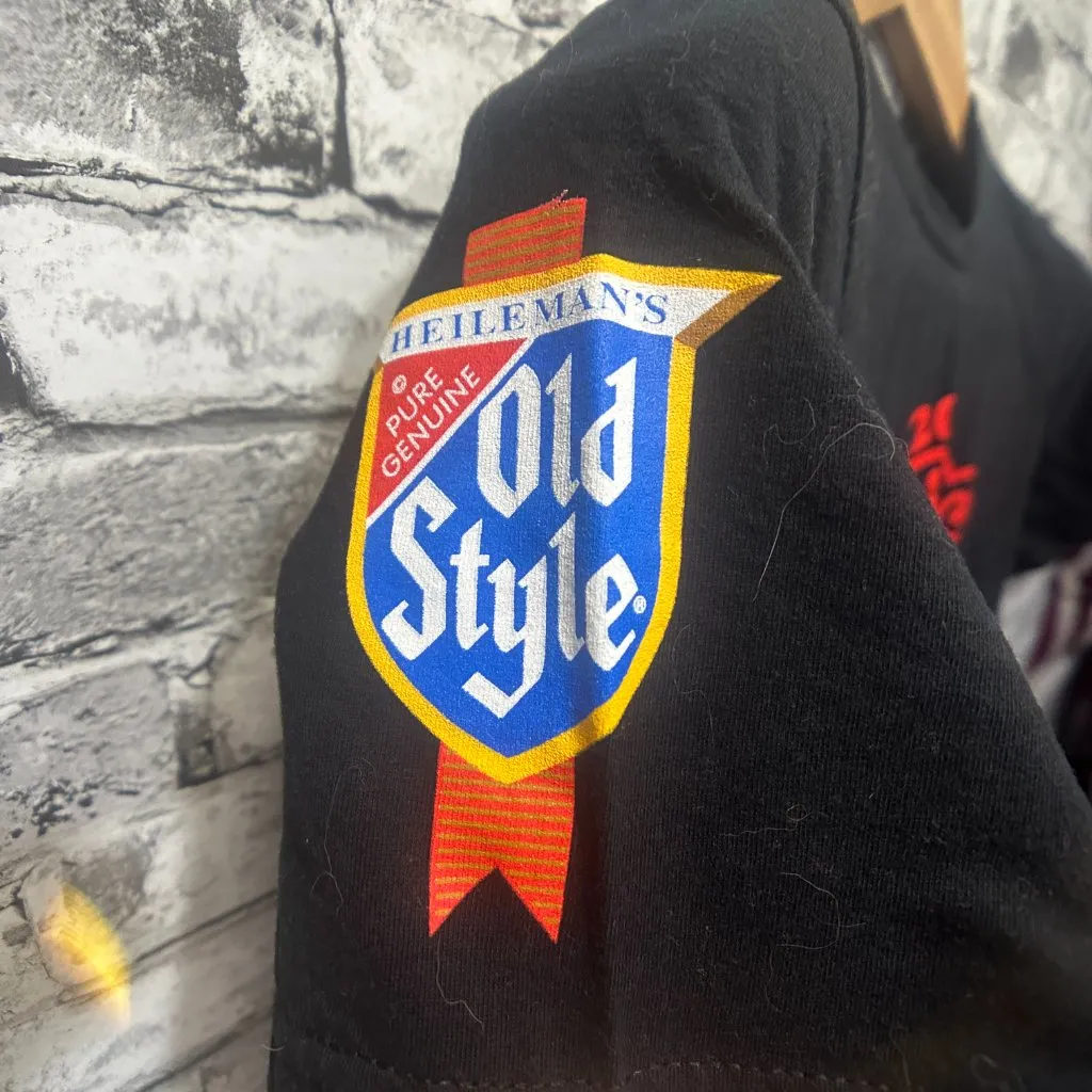 EUC Gildan "Soft Style" Black Malort Fest Chicago T-Shirt Size Small - Image 4