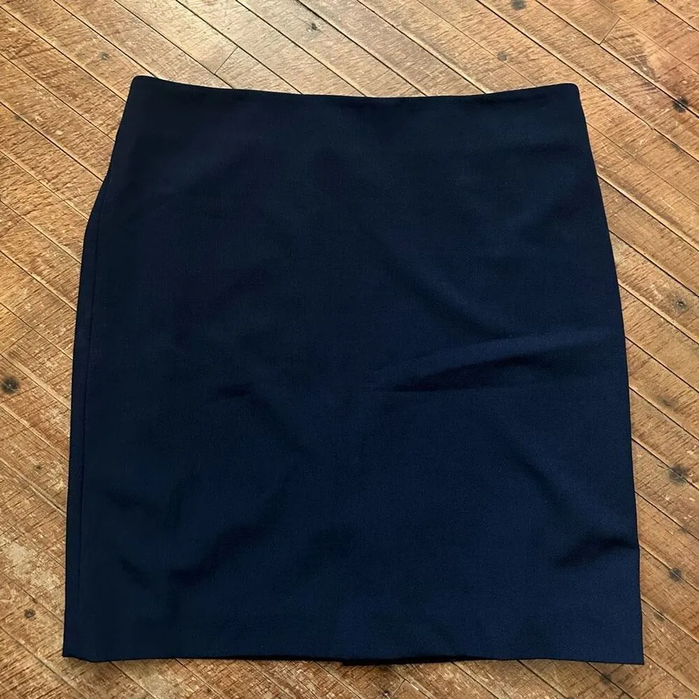 MM Lafleur Noho Galaxy blue elevated basics minimalist sz 14 pencil skirt - Image 3