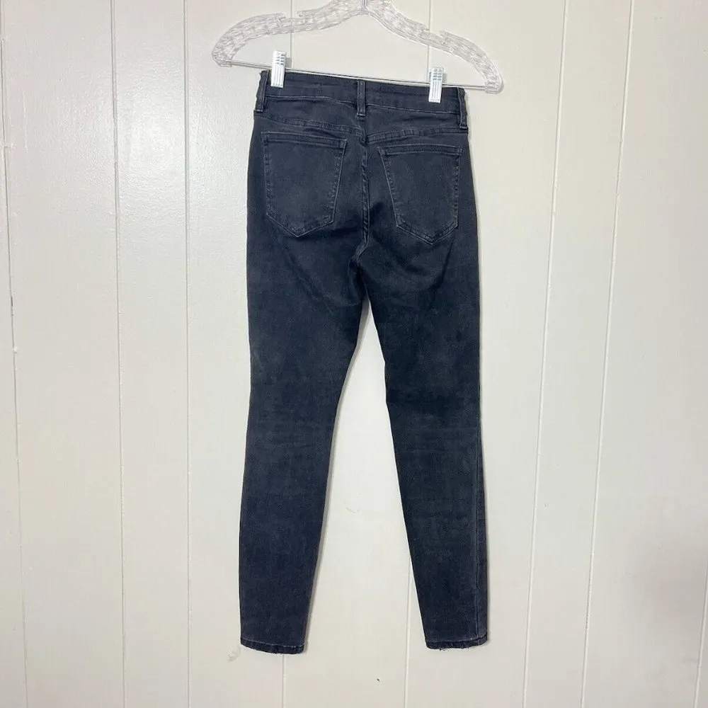 Cotton On Mid Cropped Skinny Jeans Women's Gray Size 2 - Image 2