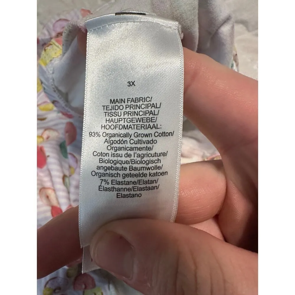 BedHead Pajamas PJ Bottoms Women's Plus Size 3X Donuts Whimsy Cute Comfy Organic Pink - Image 6