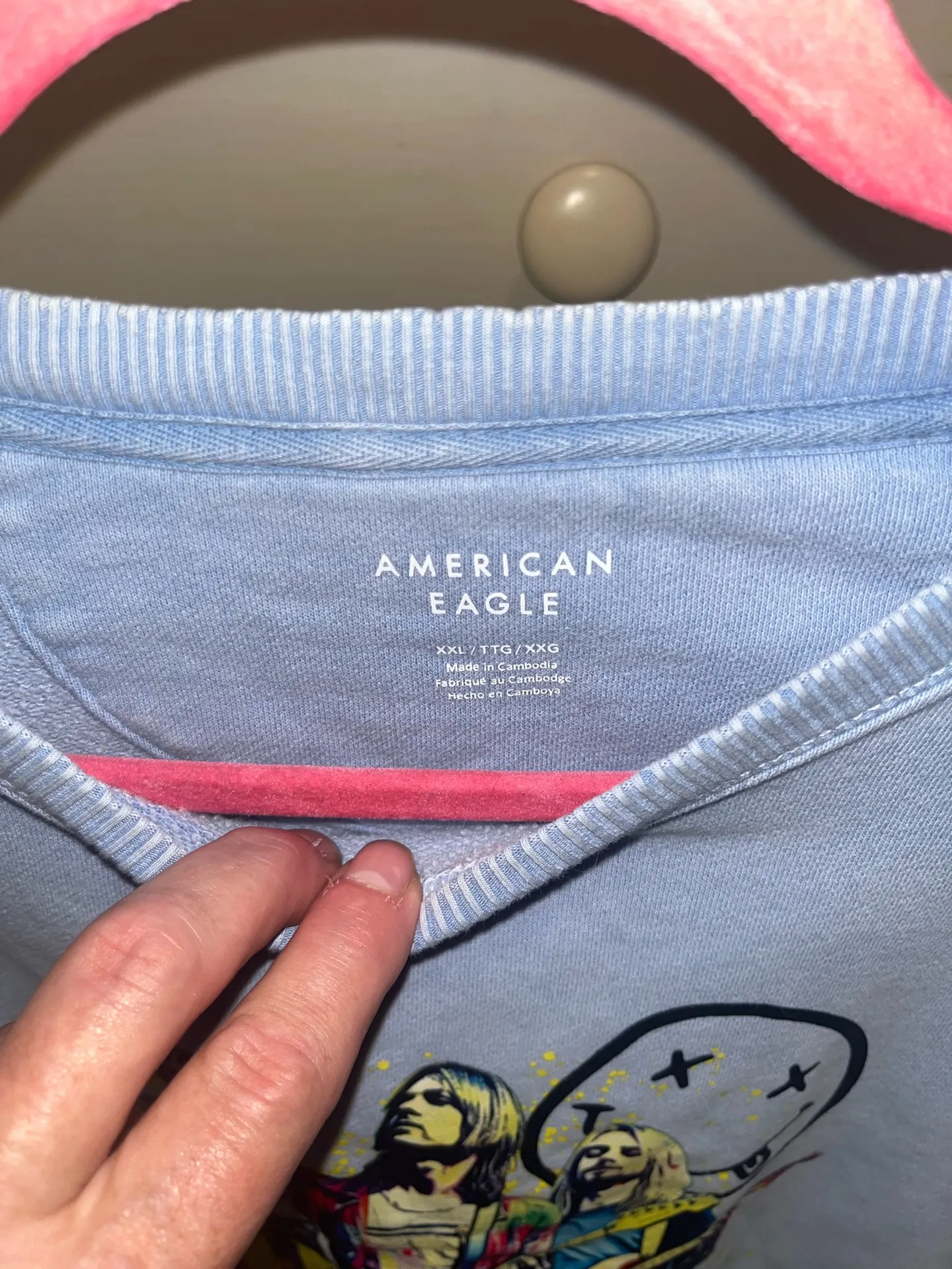 Nirvana sweatshirt size xxl - Image 2