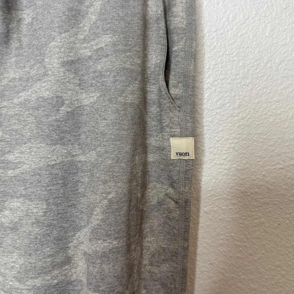 Vuori Performance Jogger Light Heather Gray Camo S - Image 3