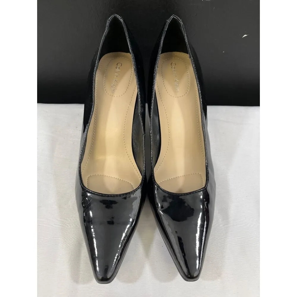 Calvin Klein Dolly Womens Black Heels Size 6.5M SKU 6604 - Image 2