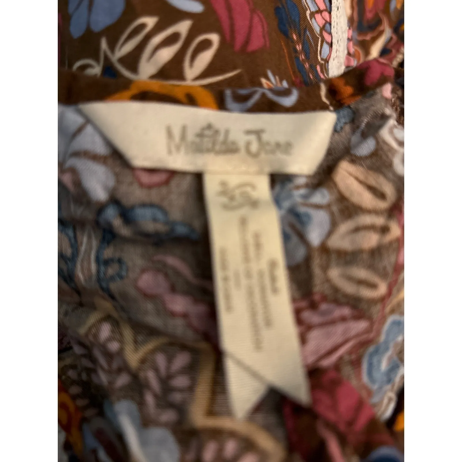 Matilda Jane Make Believe Intermission Dress  M Boho Cottagecore Coquette Girl - Image 9