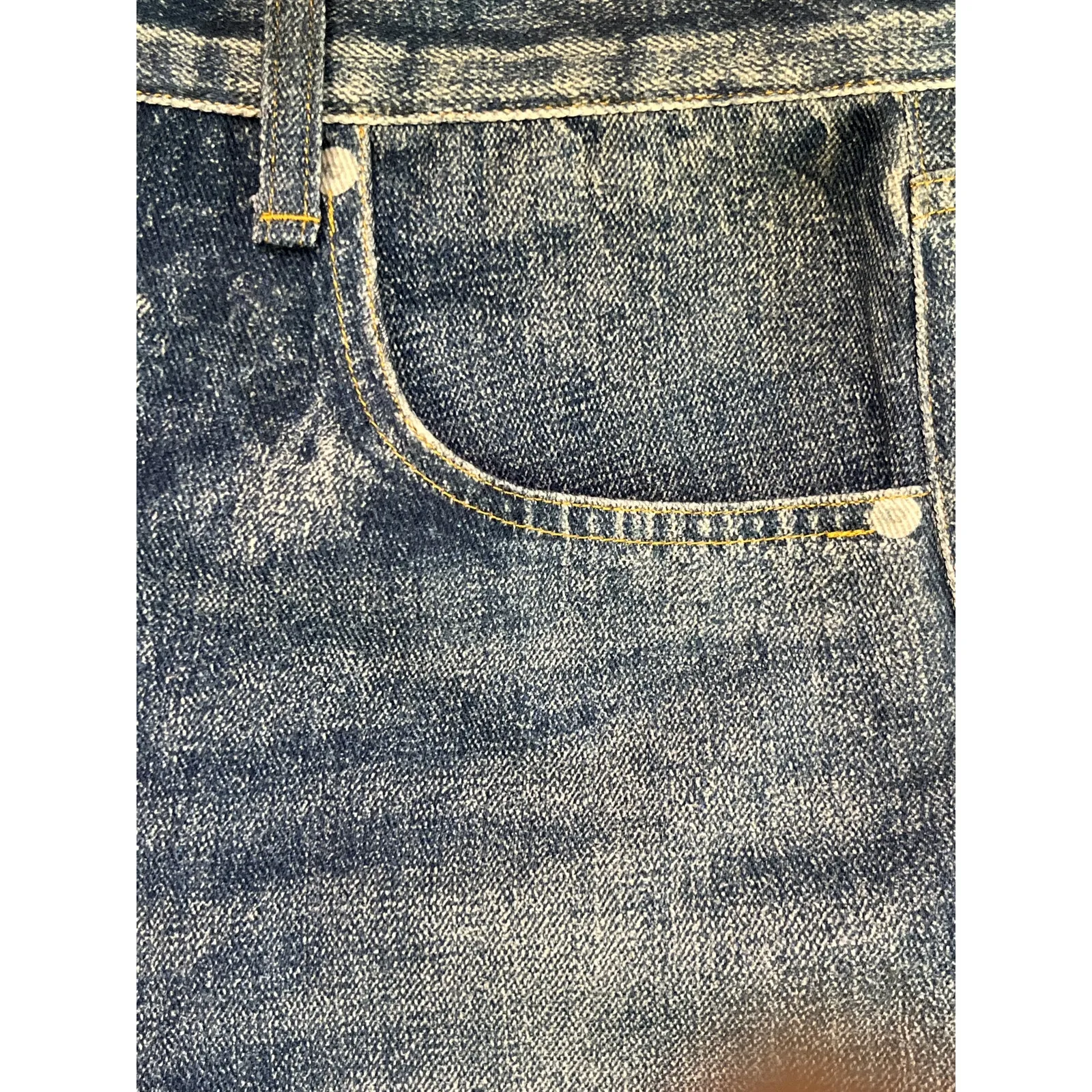 Rag & Bone Lenox Canvas Miramar Denim Mini Asymmetrical Mini Skirt Size 30 - Image 9