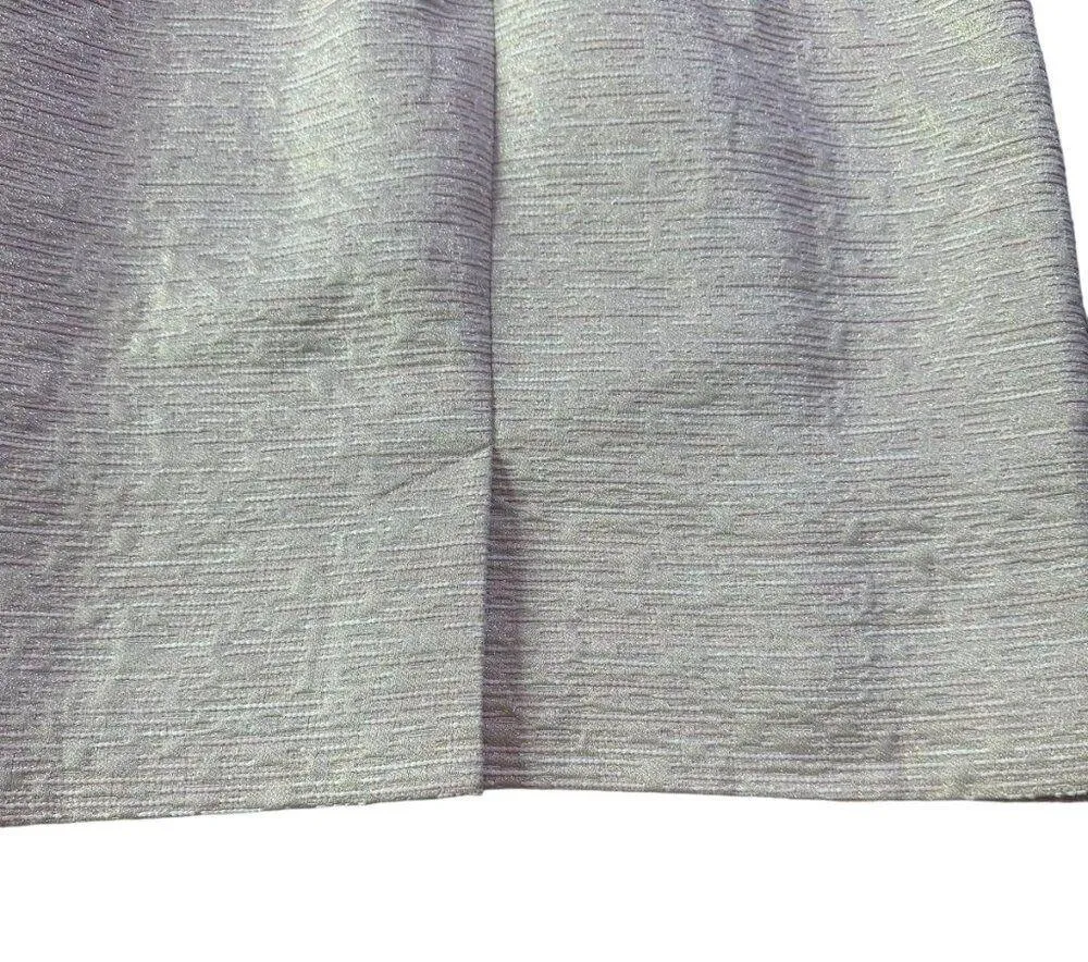 Kate Spade  Metallic Pink Textured Sleeveless Dress Sheath Fitted Size 2 Women's - Image 8