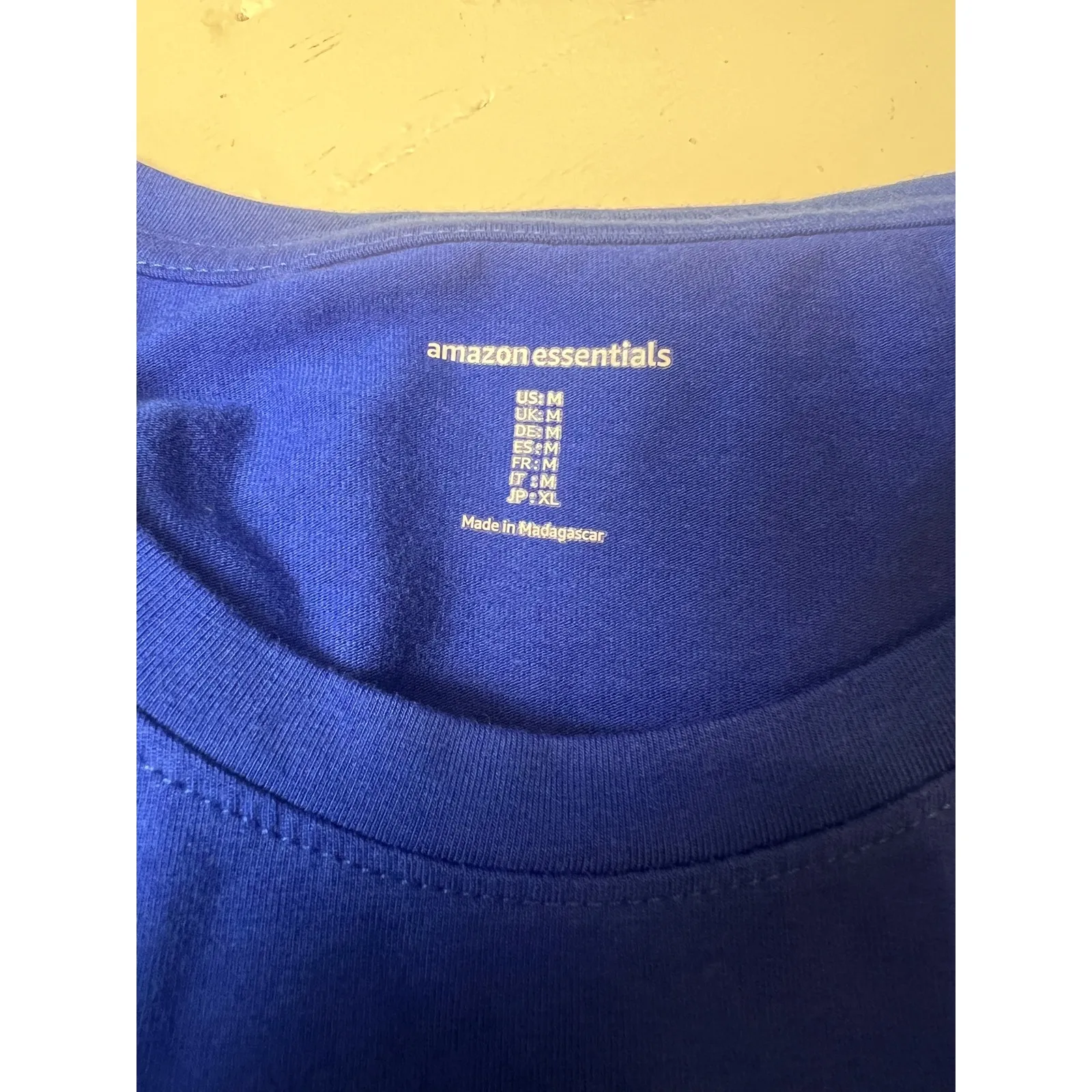 Amazon Essentials Women's M Blue Long Sleeve Modal Blend Top Cleanfit Minimal Size M - Image 5