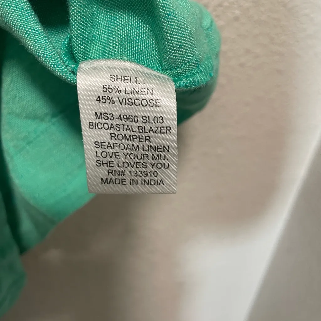 Show Me Your MuMu Teal Collared Top - Image 5