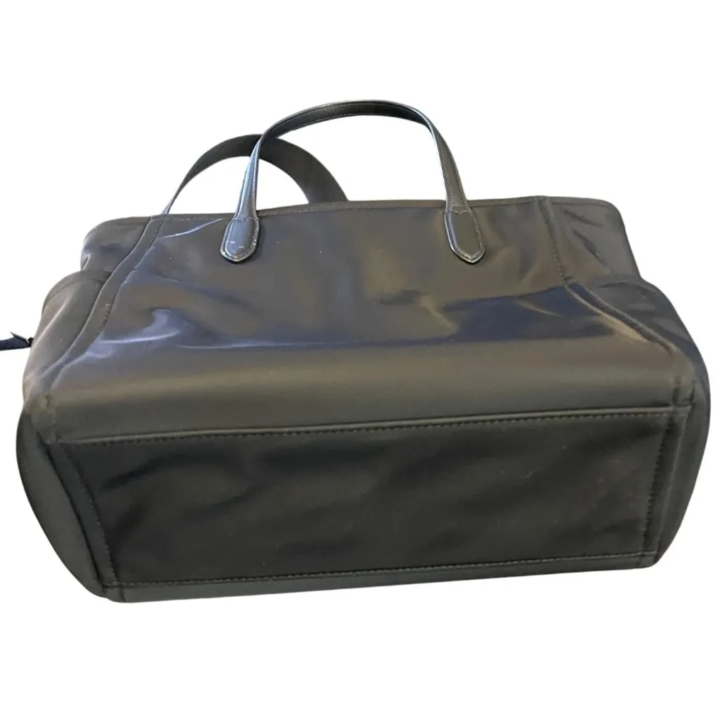 Kate Spade New York Chelsea Medium Satchel Zipp-Top Tote Bag Black Nylon New - Image 8