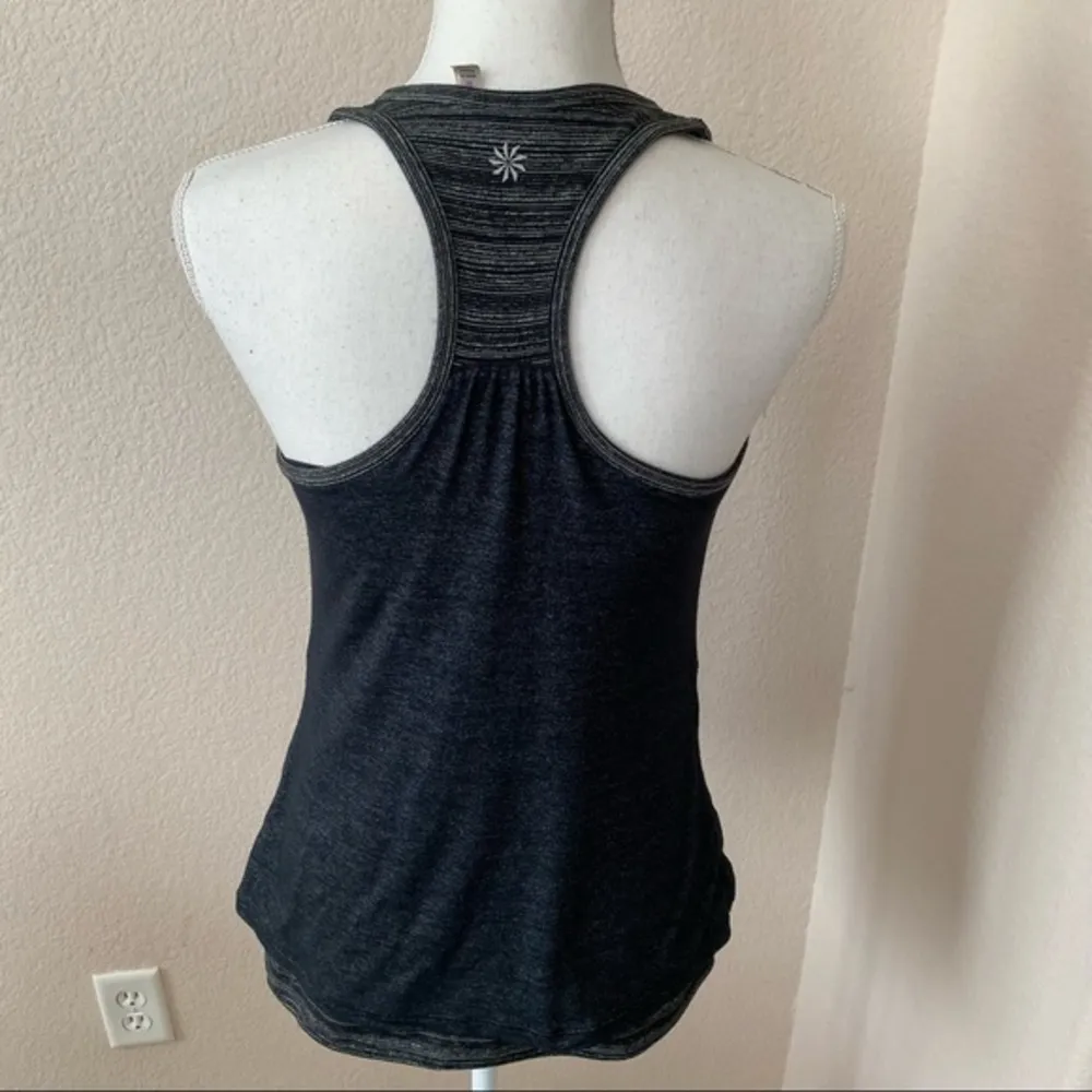 Athleta Women's Racerback Workout Tank Top Built in Bra Double Layer  M … - Image 3