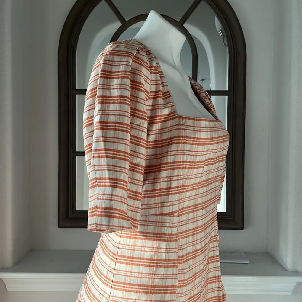 Jonathan Simkhai Greer Tailored Plaid Button - Image 8