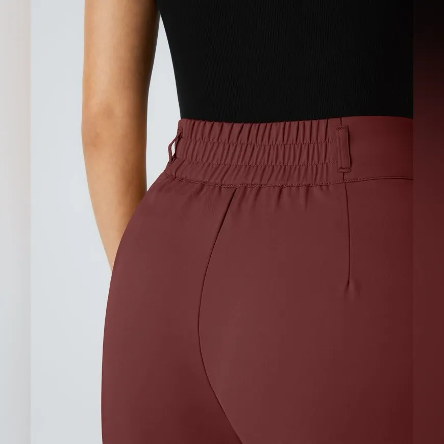 Halara NWT Flex™ High Waisted Zipper Pocket Shirred Straight Leg Work Pant - M - Image 4