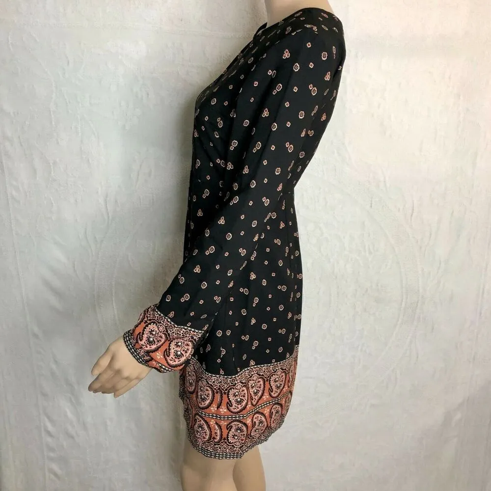 Abercrombie Paisley Long Sleeved Keyhole Dress - Image 2