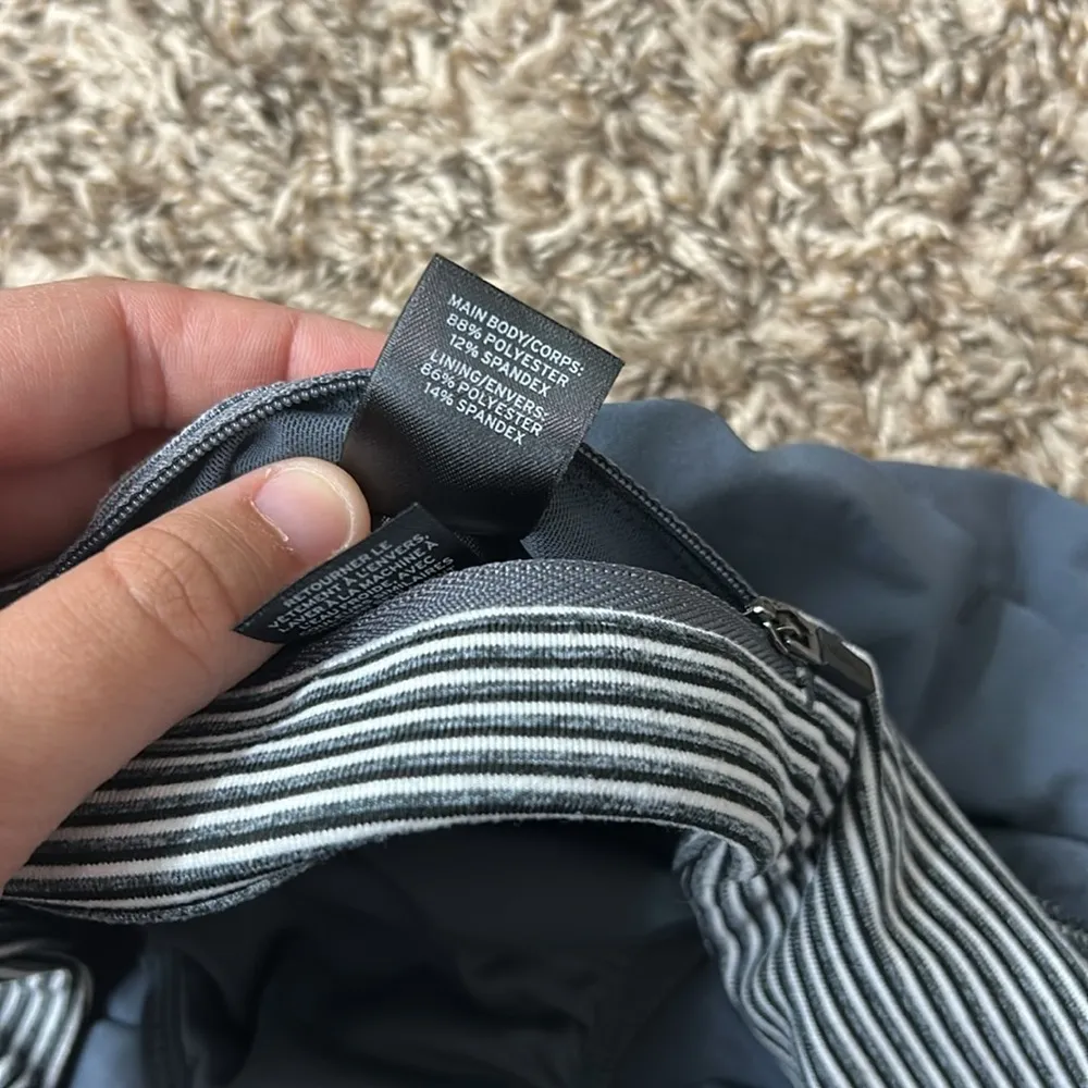 Zella Grey Workout Running Shorts Sz XL - Image 10