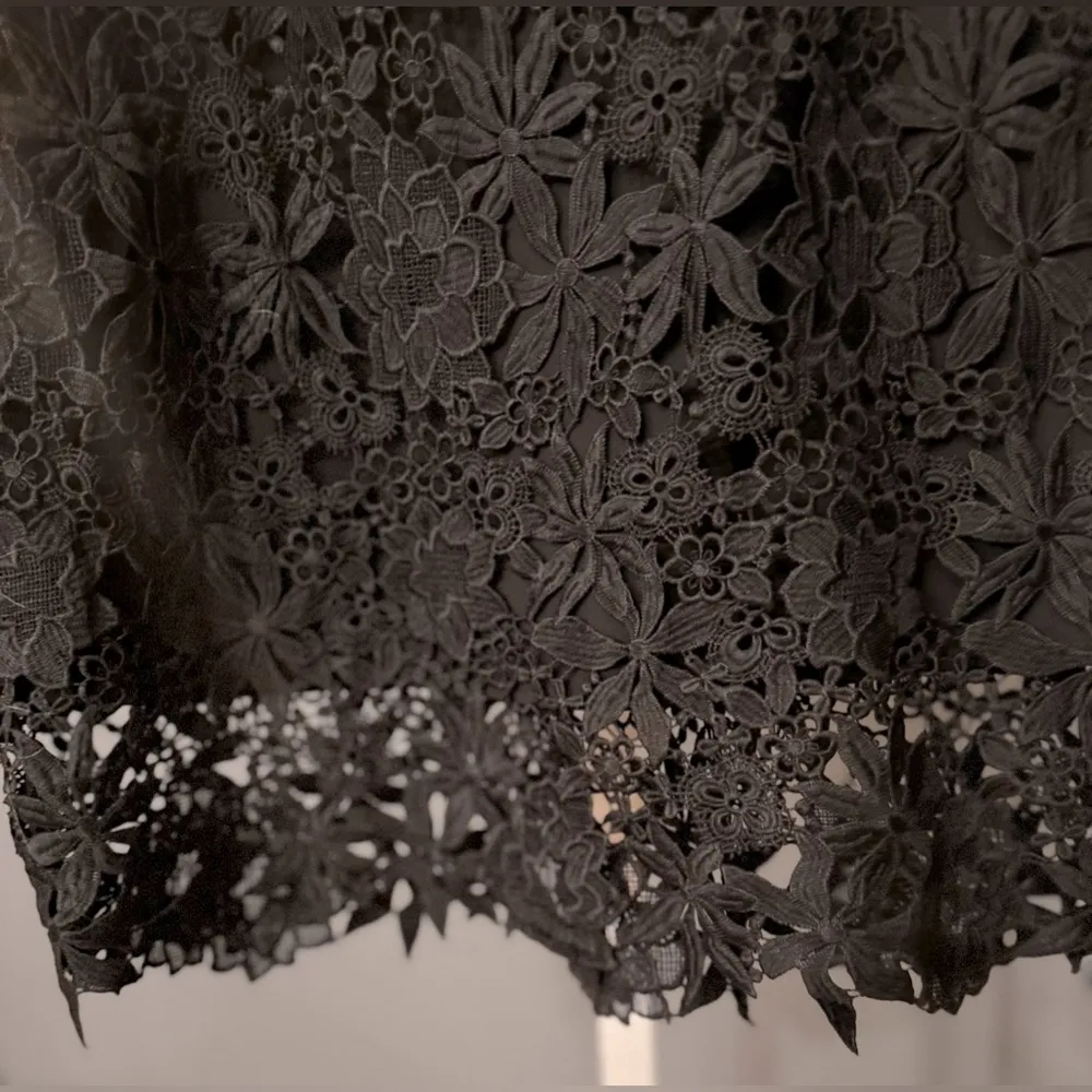 BARDOT Paris Lace Body-Con Dress. Black. Size 6. - Image 9