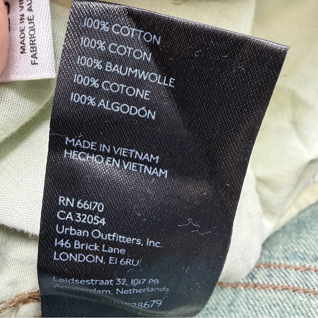 BDG Low Rise Flare Jeans 25 Butterfly Appliqué Y2K Boho Urban Outfitters Cotton - Image 12