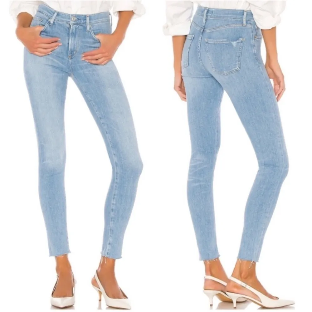 Agolde Sophie Mid Rise Skinny Ankle Jeans In Facet Size 23 - Image 10