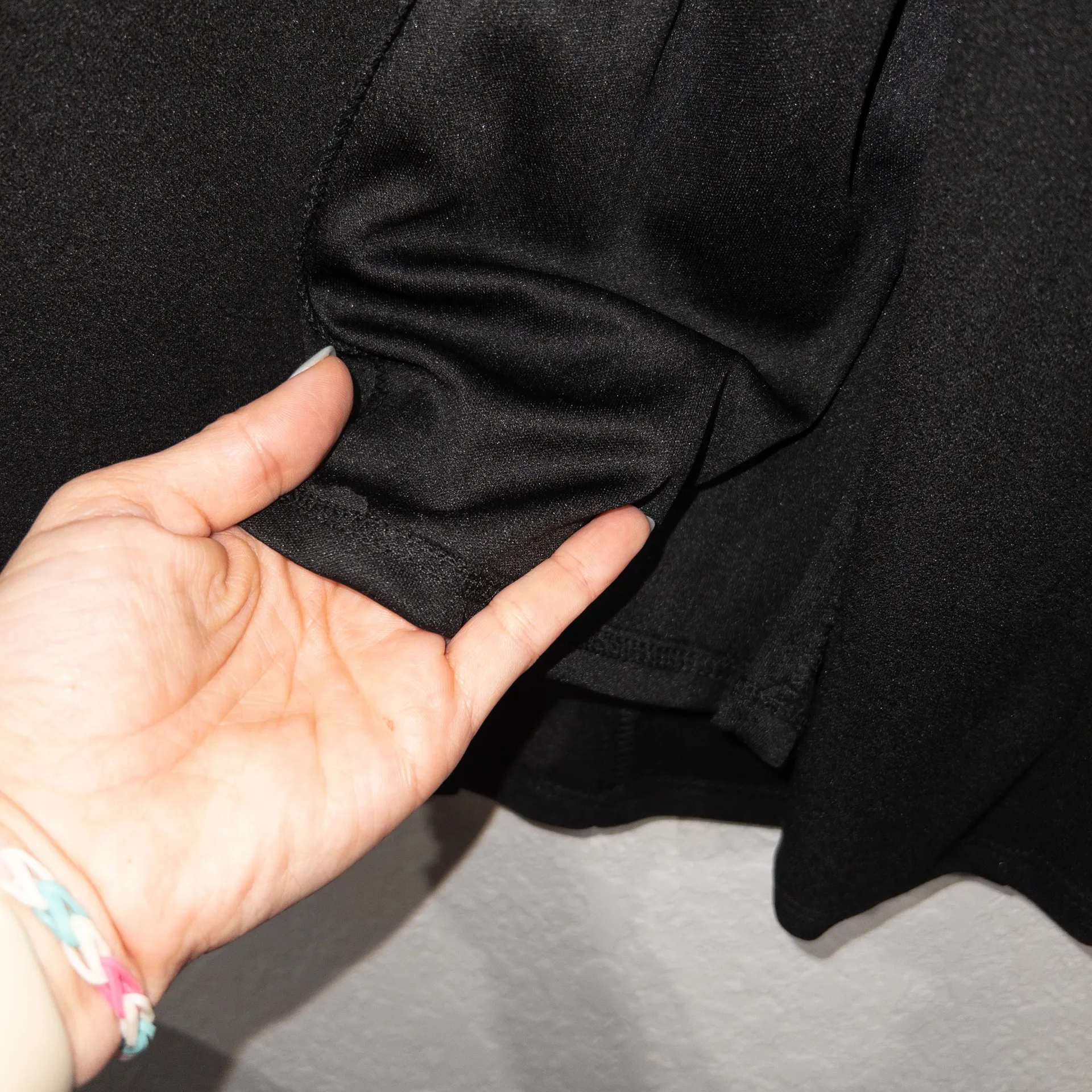 New City Studio Black One Shoulder Cut Out Evening Gown Size 5 - Image 10