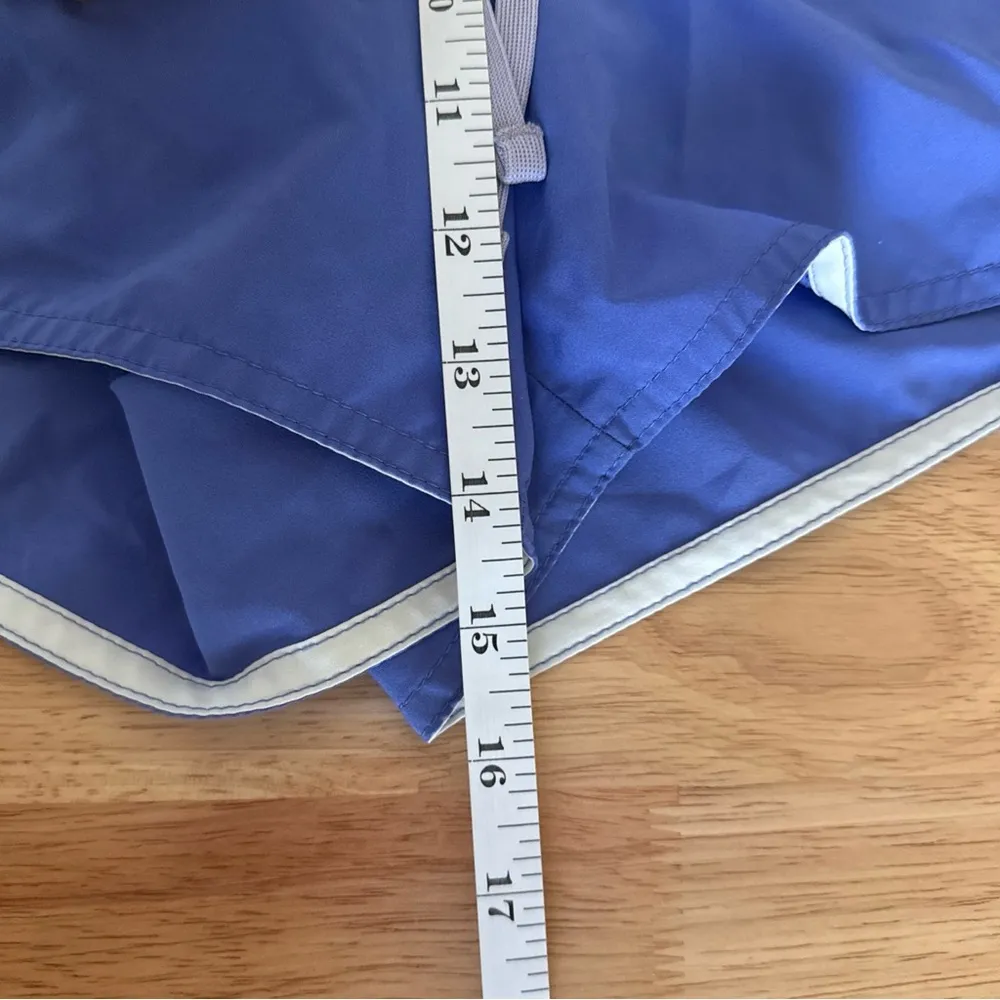 WOMENS OLD NAVY GO DRY SHORTS SIZE L PURPLE ELASTIC WAIST DRAWSTRING - Image 8