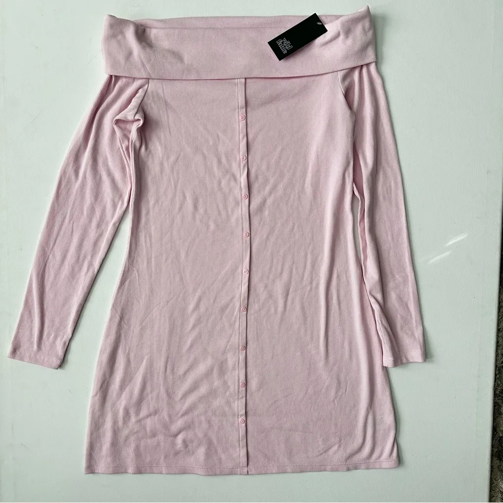 Wild Fable Women's Long Sleeve Mini Bodycon Dress Size XL - Image 2