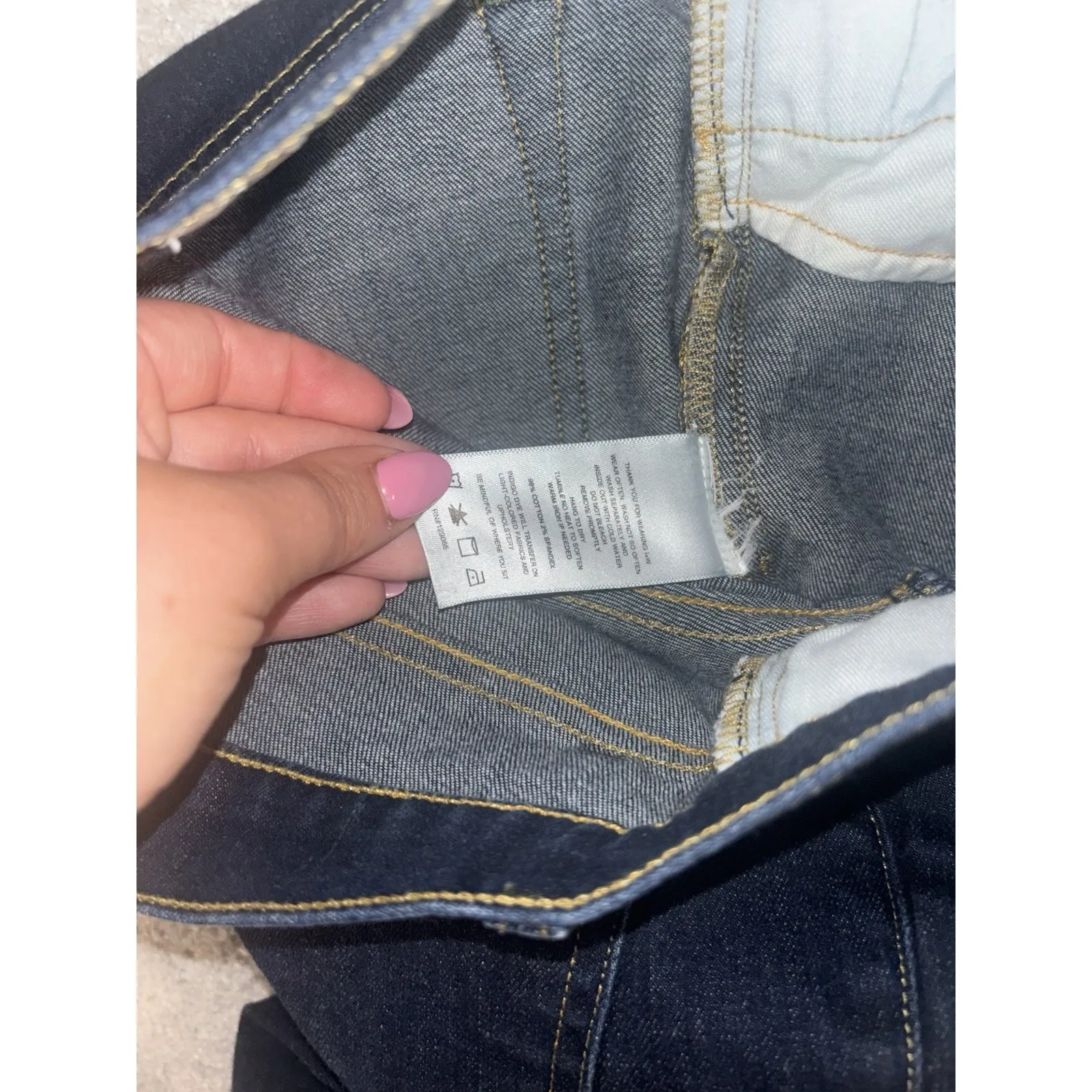 Imogene and Willie‎ Jeans Women's 27 Blue Dark Wash Denim Lucy Slim Fit Straight - Image 6