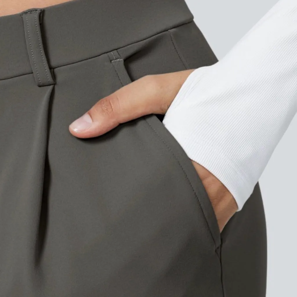 NWT HALARA Flex DayStretch High Waisted Side Pocket Straight Leg Work Pants SP - Image 4