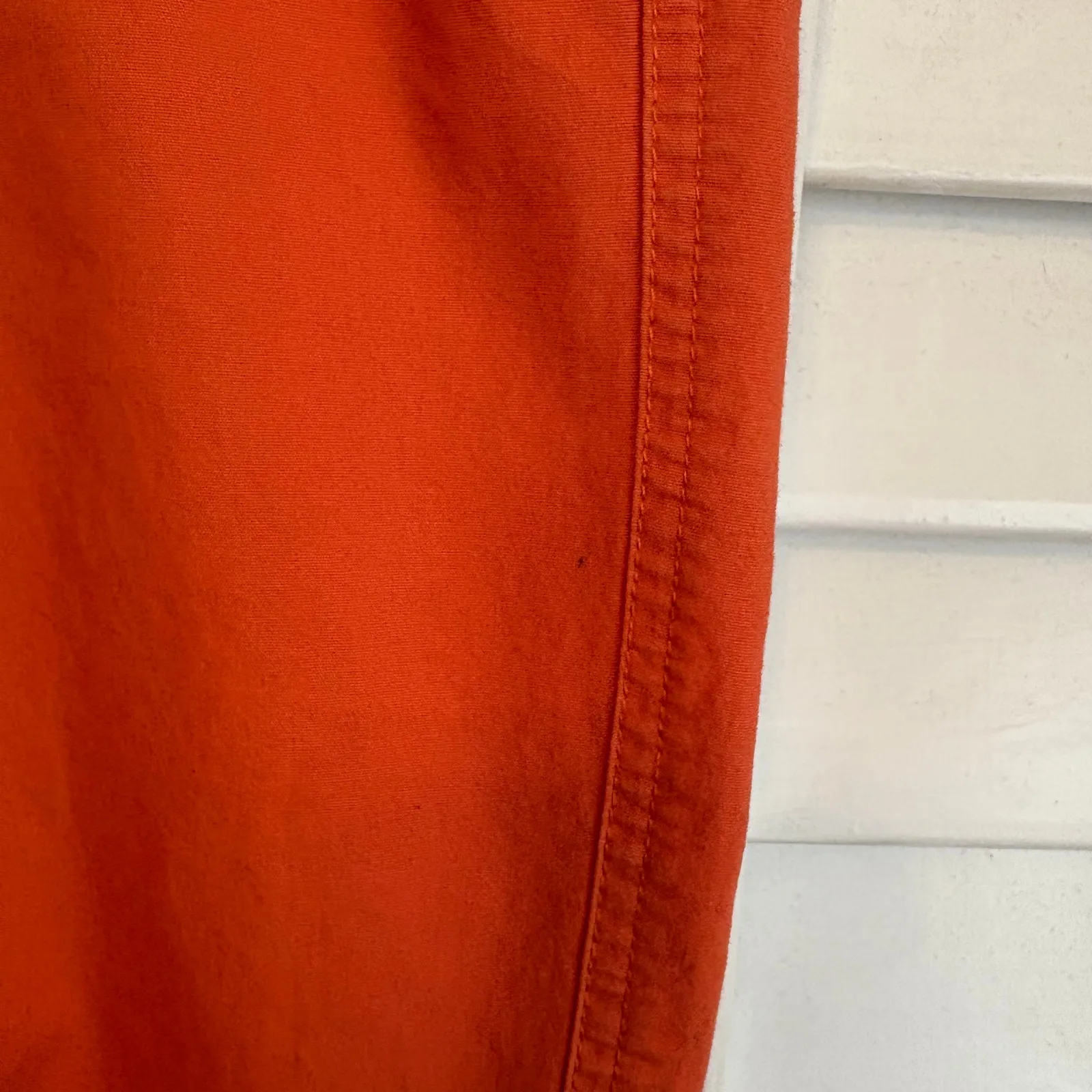 Coldwater‎ Creek Orange Cargo Crops Size 8 - Image 3