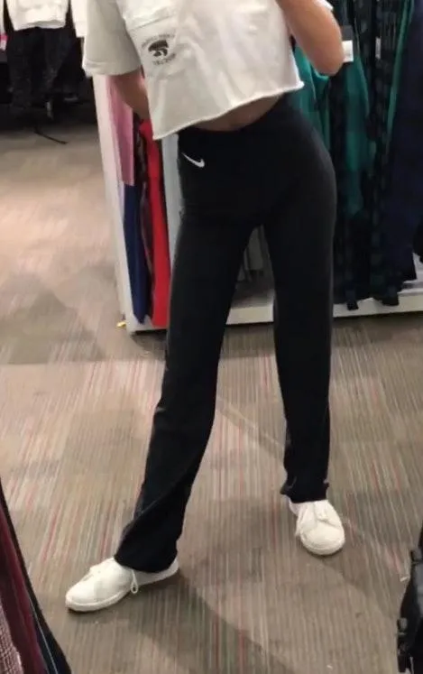 Nike Yoga Pants Wide Leg - Image 2