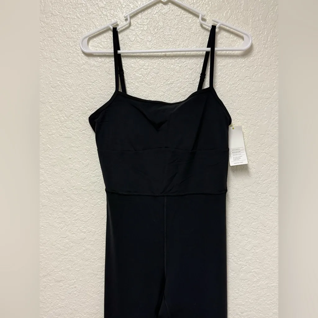 NWT ALL IN MOTION Black Athletic Jumpsuit Size Medium Petite - Image 6