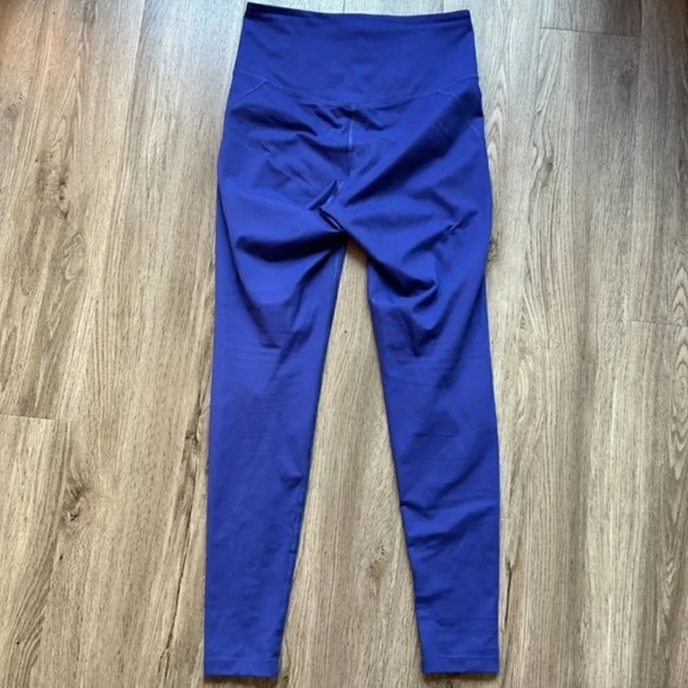 Girlfriend Collective Peach Pink and Indigo Blue Leggings Set Size S - Image 14